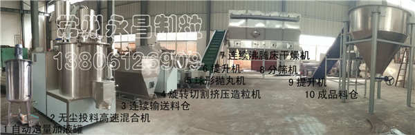 醚苯磺隆颗粒剂生产线