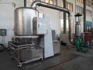 湿法制粒颗粒烘干设备-高效沸腾干燥机